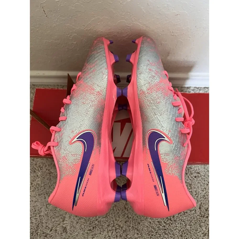 Nike Mecurial Vapor 16 VJR FG MG Cleat Pink Soccer IM3645-640 Men Size 8 New
